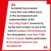 Tecniplast Recycling Project: 10 Years of Success